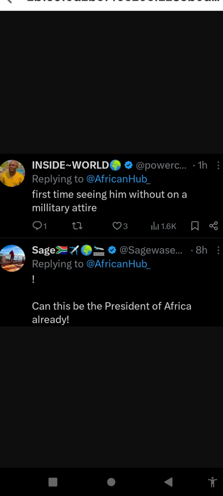 Burkina Faso’s President Ibrahim Traore Shows Off Football Skills in a Match—Social Media Reacts Screenshot 20250327 110053