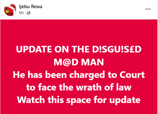 Mad Man Arrested With Stolen Phone, Charms In Ogun