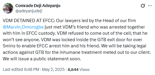 VDM's lawyers provide updates to sue GTB