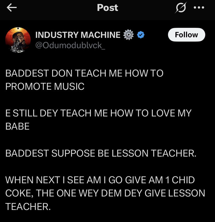 odumodublvck attributes Davido to teaching him music promotion and love | Daily Report Nigeria
