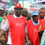 The Nigerian Labour Congress during a demonstration