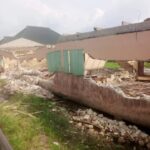 Photos: Primary School Built By DESOPADEC Collapse in Delta | Daily Report Nigeria