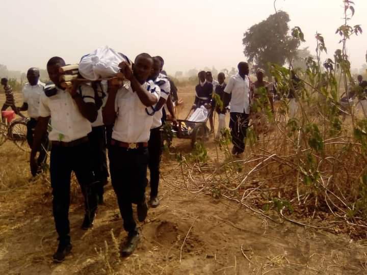 Photos: Boys Brigade Members Slain By Boko Haram on Christmas Eve Laid to Rest | Daily Report Nigeria