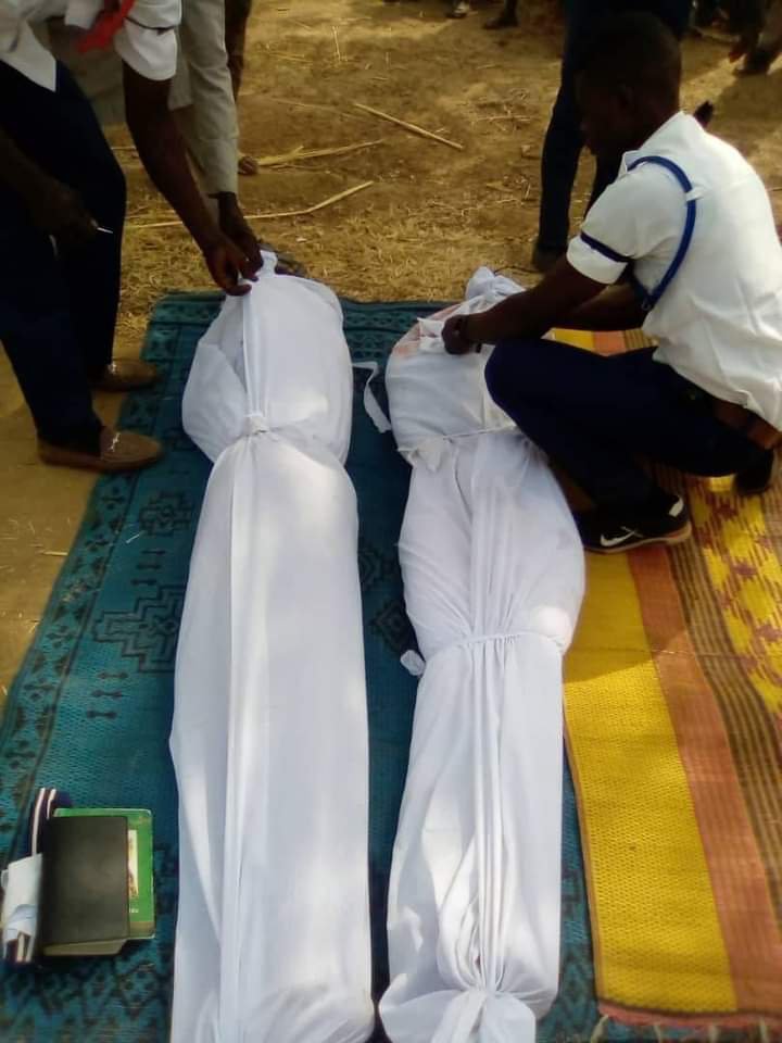 Photos: Boys Brigade Members Slain By Boko Haram on Christmas Eve Laid to Rest | Daily Report Nigeria