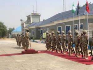 Service Chiefs Visit Headquarters Of Operation Lafiya Dole In Maiduguri (Photos) | Daily Report Nigeria