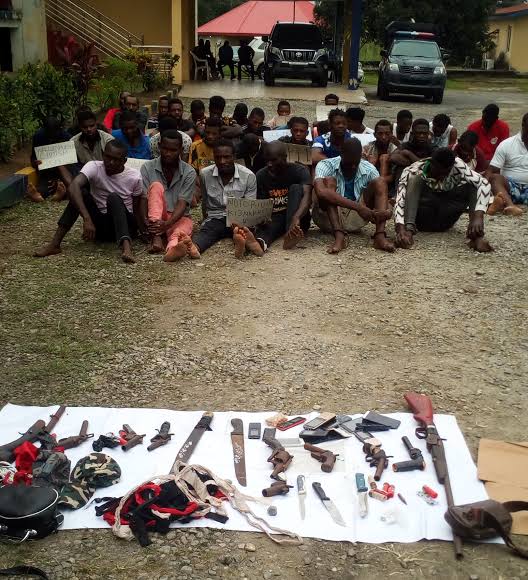 Police Parade 10 Suspects For Kidnapping, Robbery in Cross River | Daily Report Nigeria