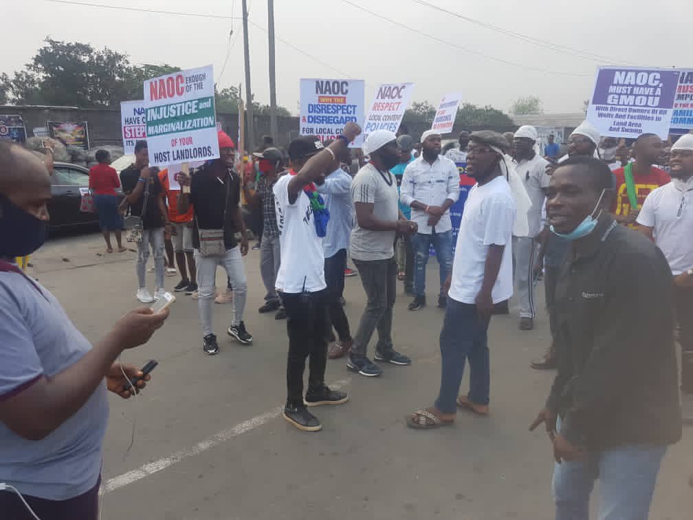 Breaking: Ijaw Youths, Host Communities Barricade Agip Office in Port Harcourt | Daily Report Nigeria