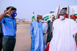 President Buhari Arrives in Abuja After 4-Day Visit To Daura | Daily Report Nigeria