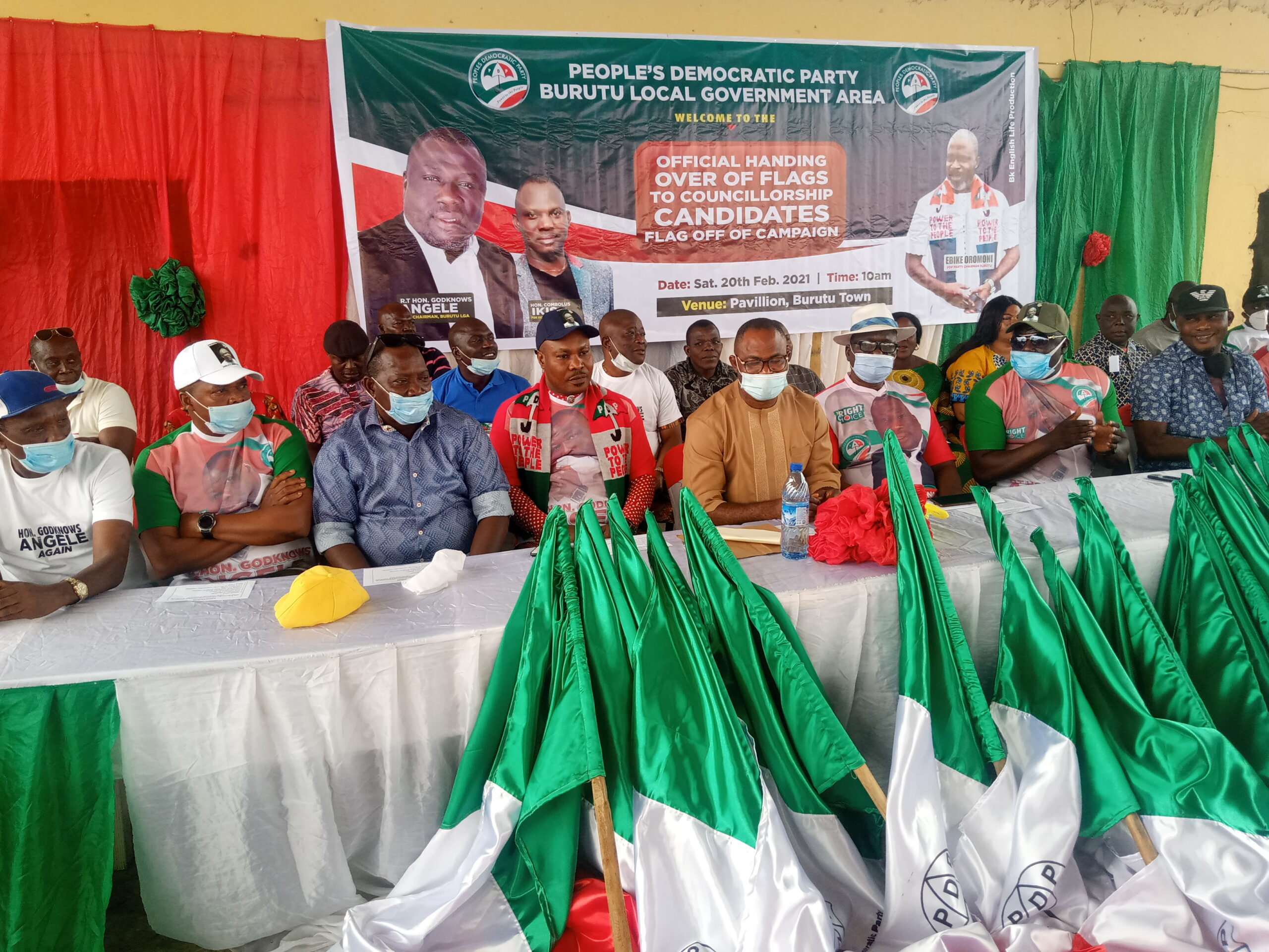 Burutu: PDP Flags Off Chairmanship, Councillorship Candidates Ahead LG Polls in Delta | Daily Report Nigeria