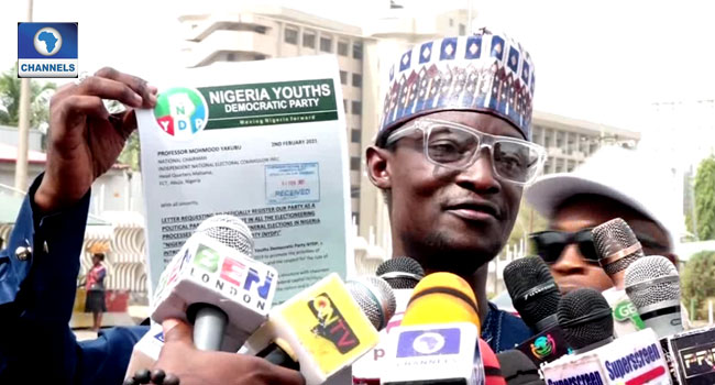 2023: Youth Party Applies to Register With INEC Ahead of Elections | Daily Report Nigeria