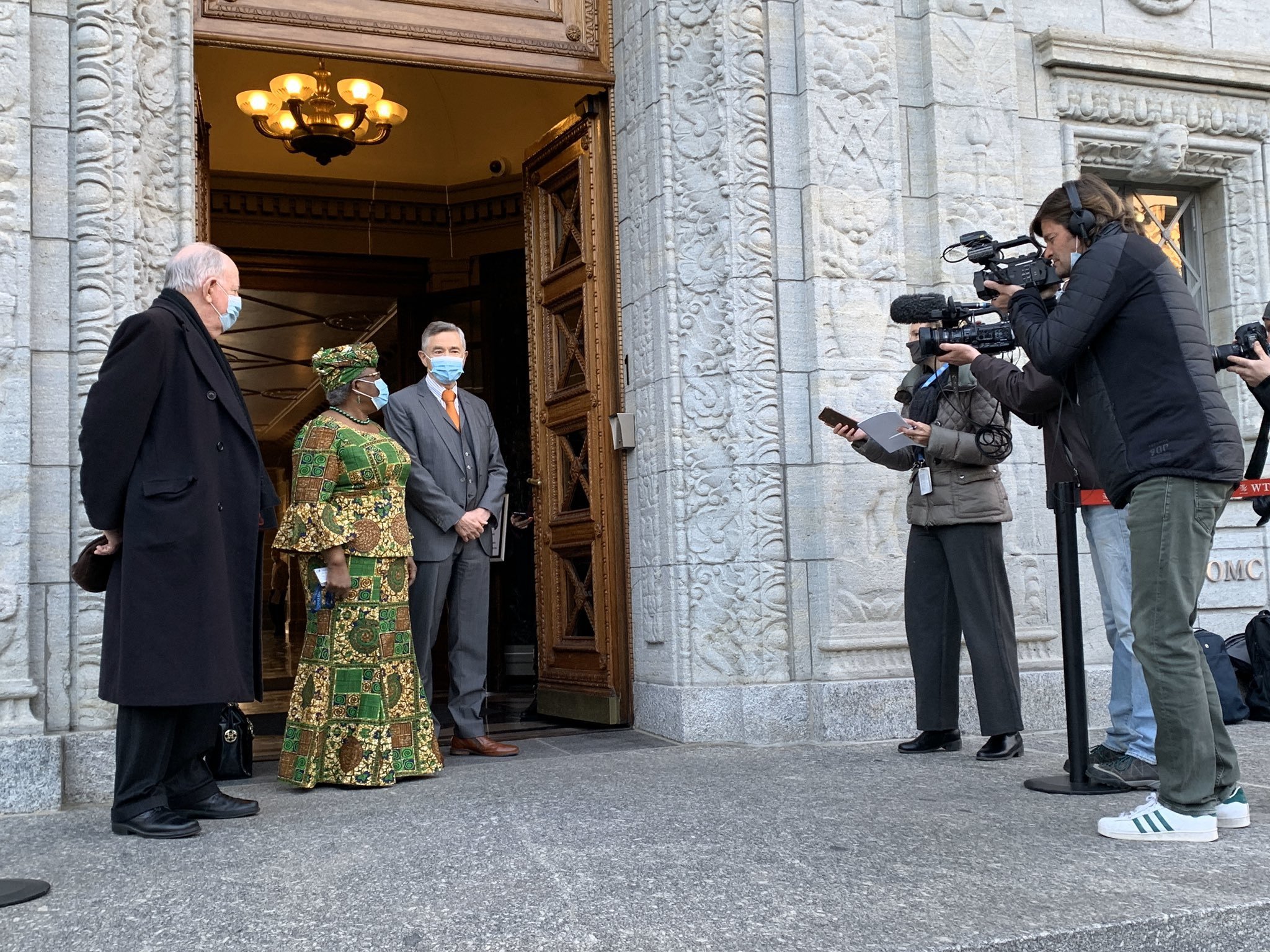 Photos: Ngozi Okonjo-Iweala Assumes Office as WTO DG | Daily Report Nigeria