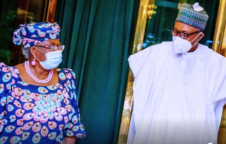 Buhari Receives Okonjo-Iweala In Aso Villa | Daily Report Nigeria