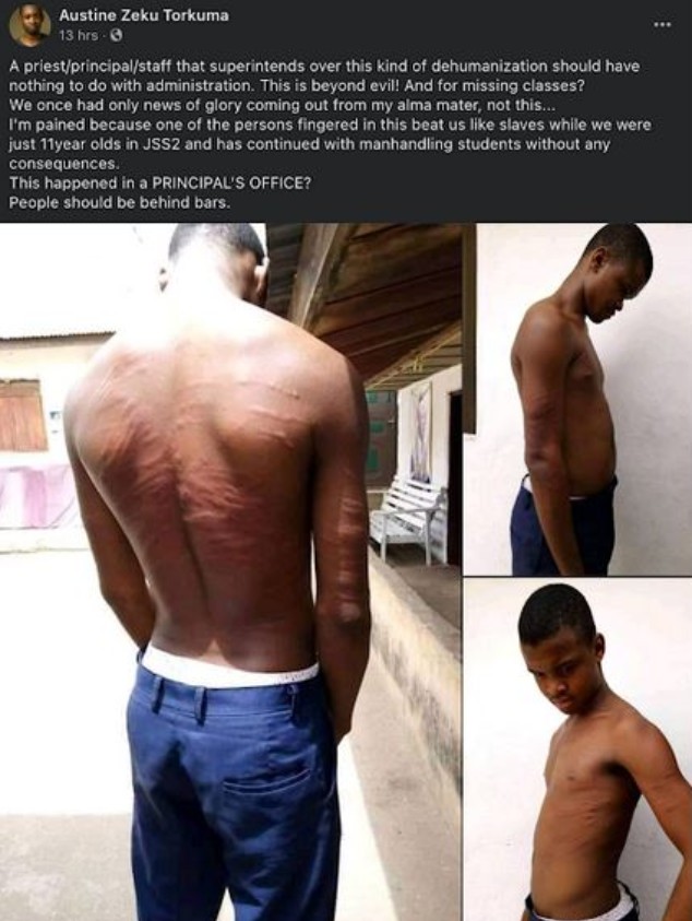 Principal, Teachers Brutalise Student For Playing Chess In Class | Daily Report Nigeria