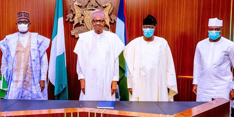 Breaking: Buhari Receives Bankole, Daniel New APC Members in Aso Rock | Daily Report Nigeria