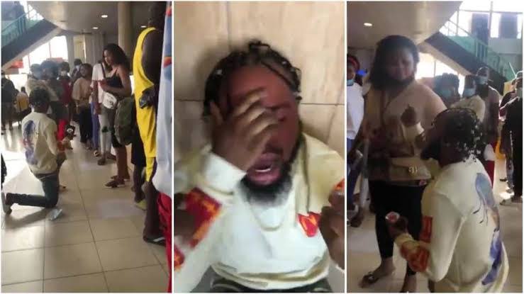 "I Exchanged my Manhood For Money For This Girl," Yahoo Boy Cries as Girlfriend Refuses His Marriage Proposal | Daily Report Nigeria