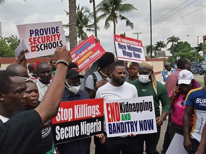 Falana, Falz Lead Fresh Protest in Lagos | Daily Report Nigeria