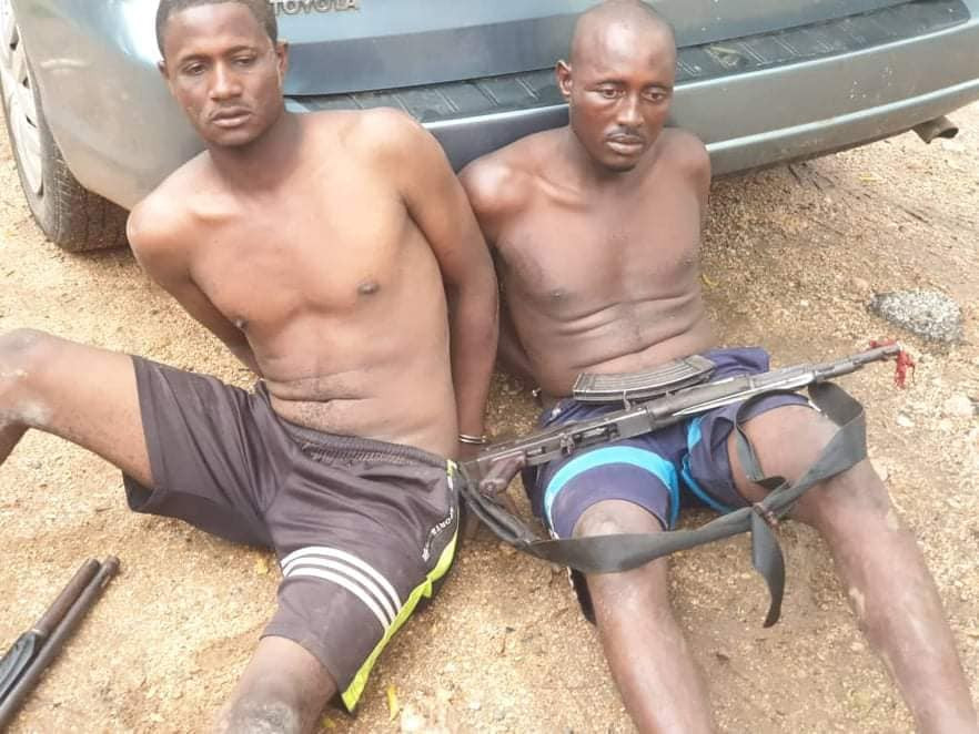 Two kidnappers arrested after gun battle with vigilantes in Kogi | Daily Report Nigeria