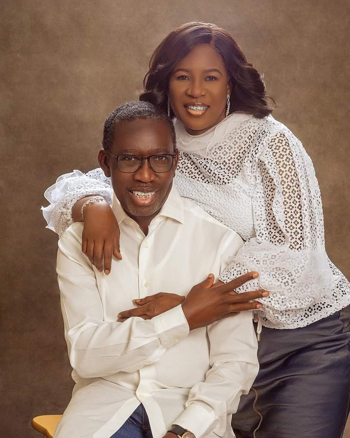 'God Sent More Than I Prayed For,' Okowa Celebrates Wife @60 | Daily Report Nigeria