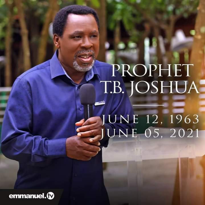 Live: 'Man of God is Not Dead,' SCOAN Members Reacts to TB Joshua's Death | Daily Report Nigeria