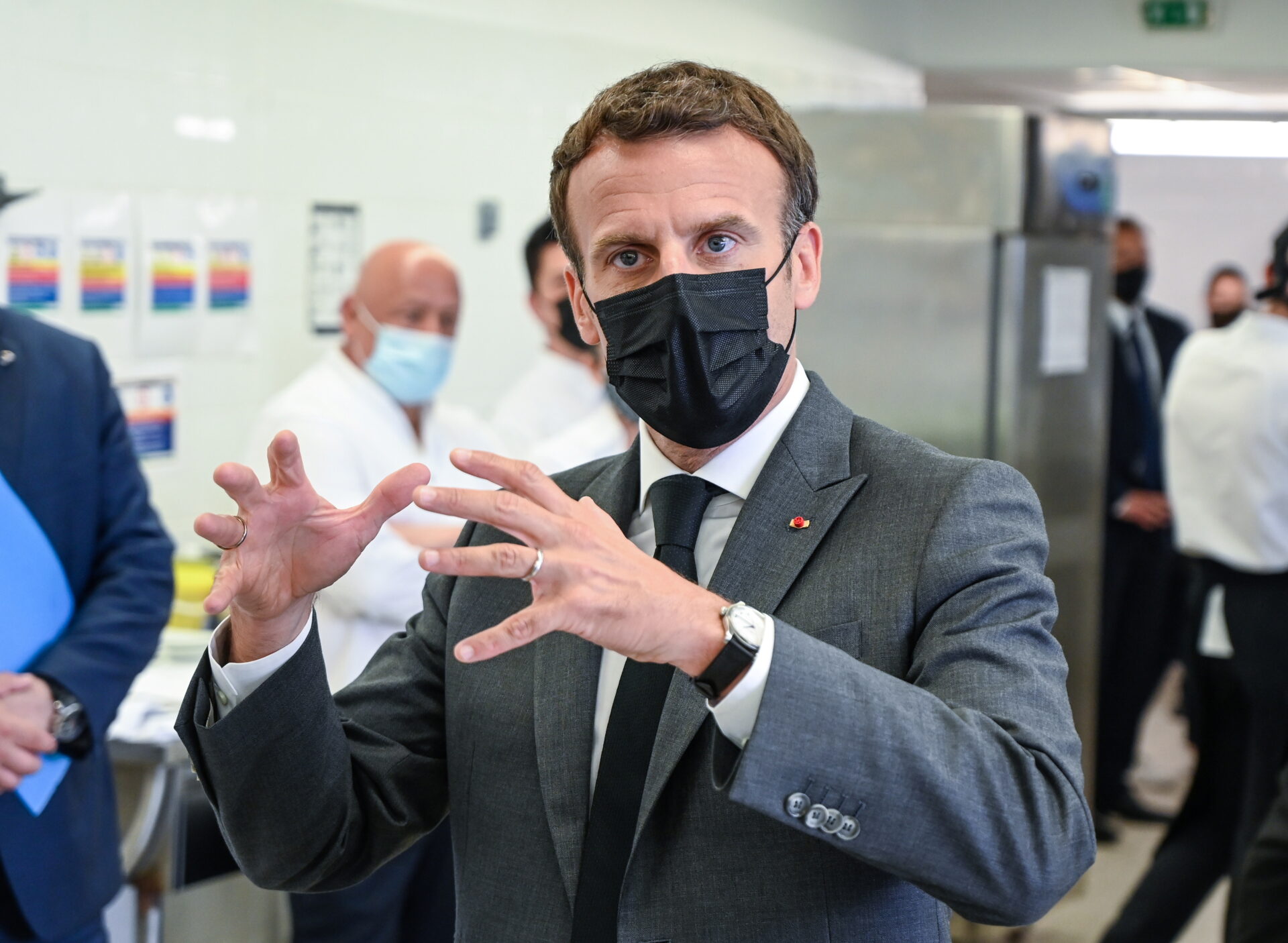 Man Slaps French President Macron During Trip to South | Daily Report Nigeria