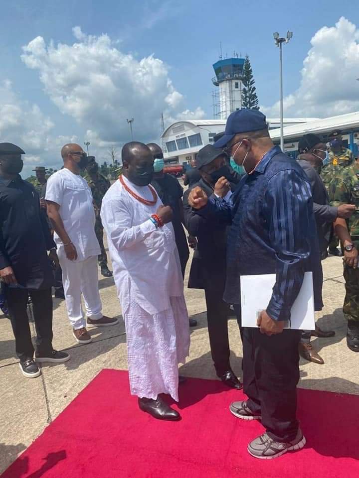 Breaking: Akpabio Arrives Gbaramatu to Beg Tompolo Over Ultimatum | Daily Report Nigeria