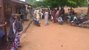 PHOTOS: Parents Throng School Where 200 Children Were kidnapped in Niger | Daily Report Nigeria