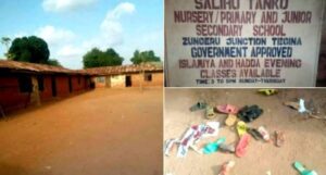 PHOTOS: Parents Throng School Where 200 Children Were kidnapped in Niger | Daily Report Nigeria