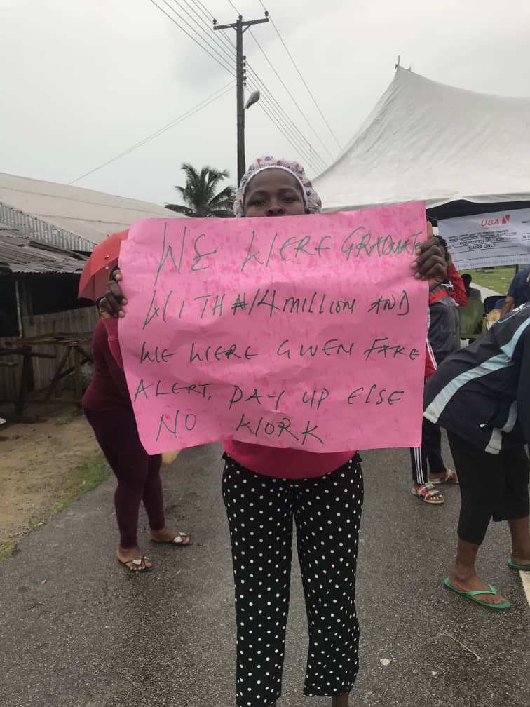 'They Gave us Fake Alerts,' Women Protest Against 'Dubious' Empowerment Scheme by SPDC | Daily Report Nigeria