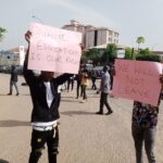 Breaking: Niger Delta Students Protest at TETFUND Gate Abuja | Daily Report Nigeria