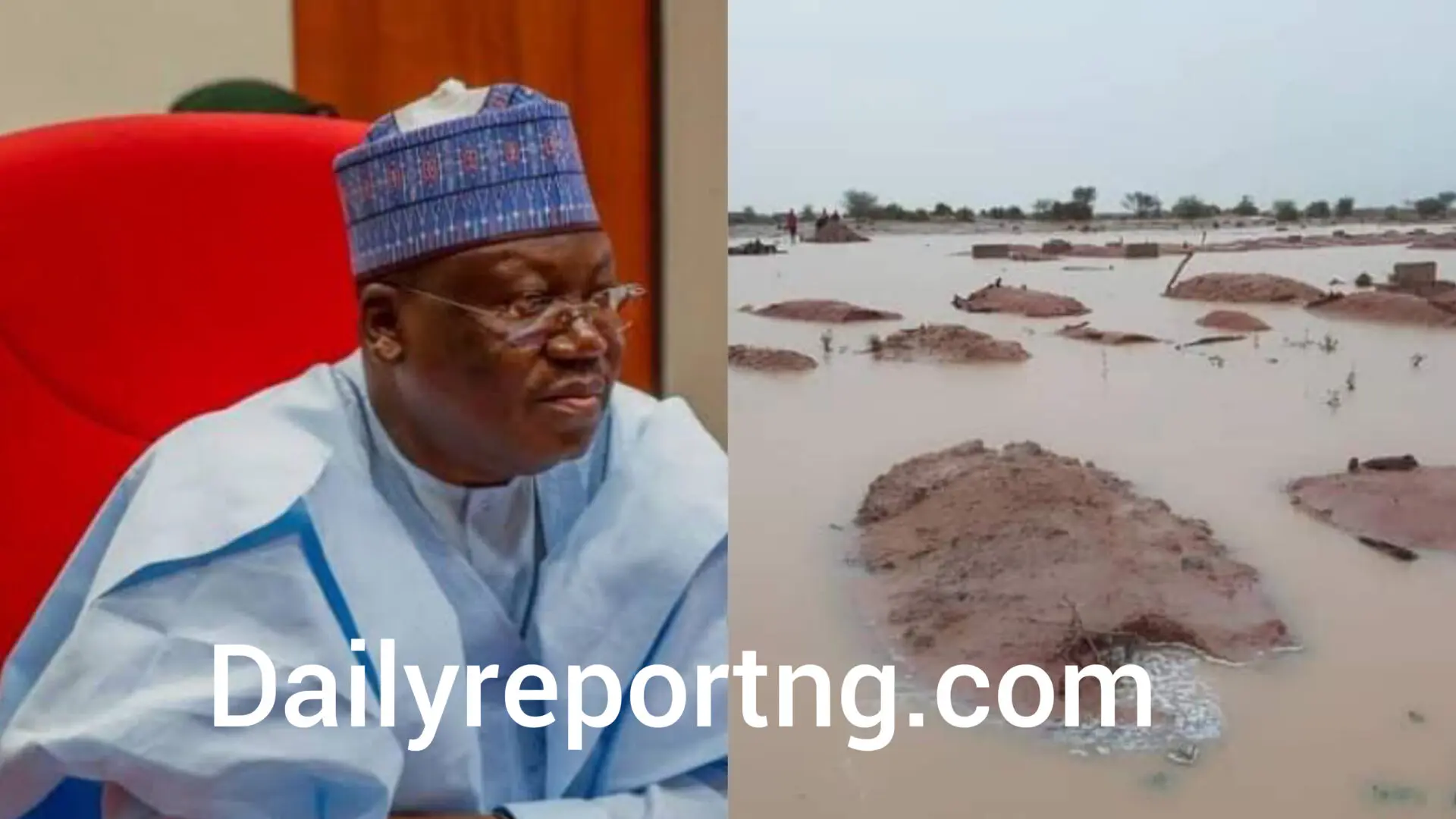 Corpses Exposed as Flood Overwhelms Graveyard in Senate President's Home Town [Photos] | Daily Report Nigeria