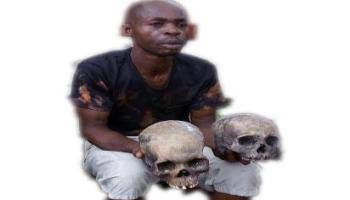 Prophet With Human Skull Arrested in Cross Rivers | Daily Report Nigeria