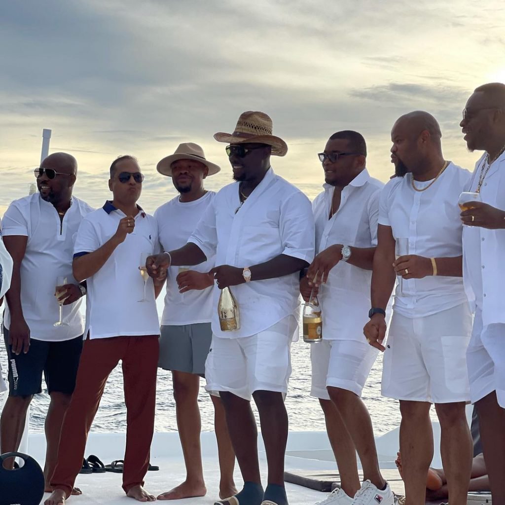 Obi Cubana, Friends Catch Cruise on a Yacht in the Maldives | Daily Report Nigeria