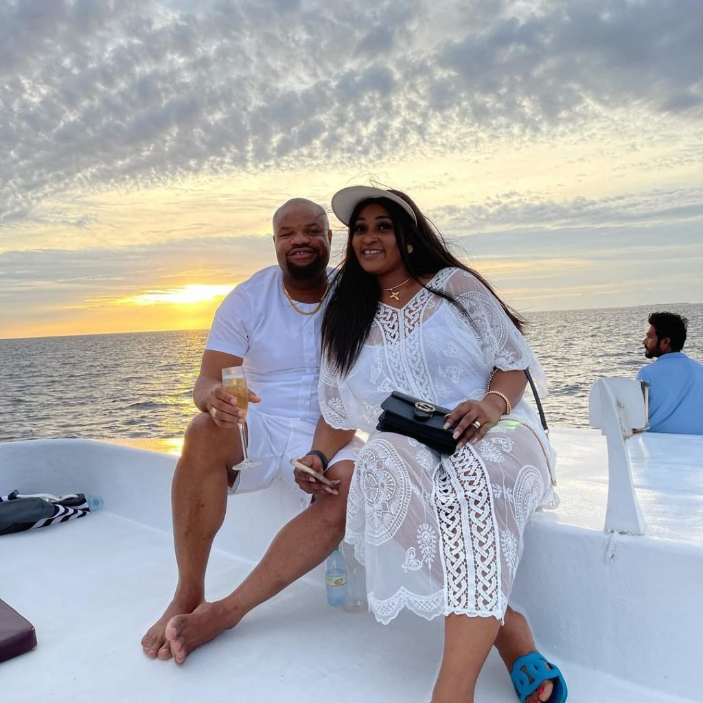 Obi Cubana, Friends Catch Cruise on a Yacht in the Maldives | Daily Report Nigeria