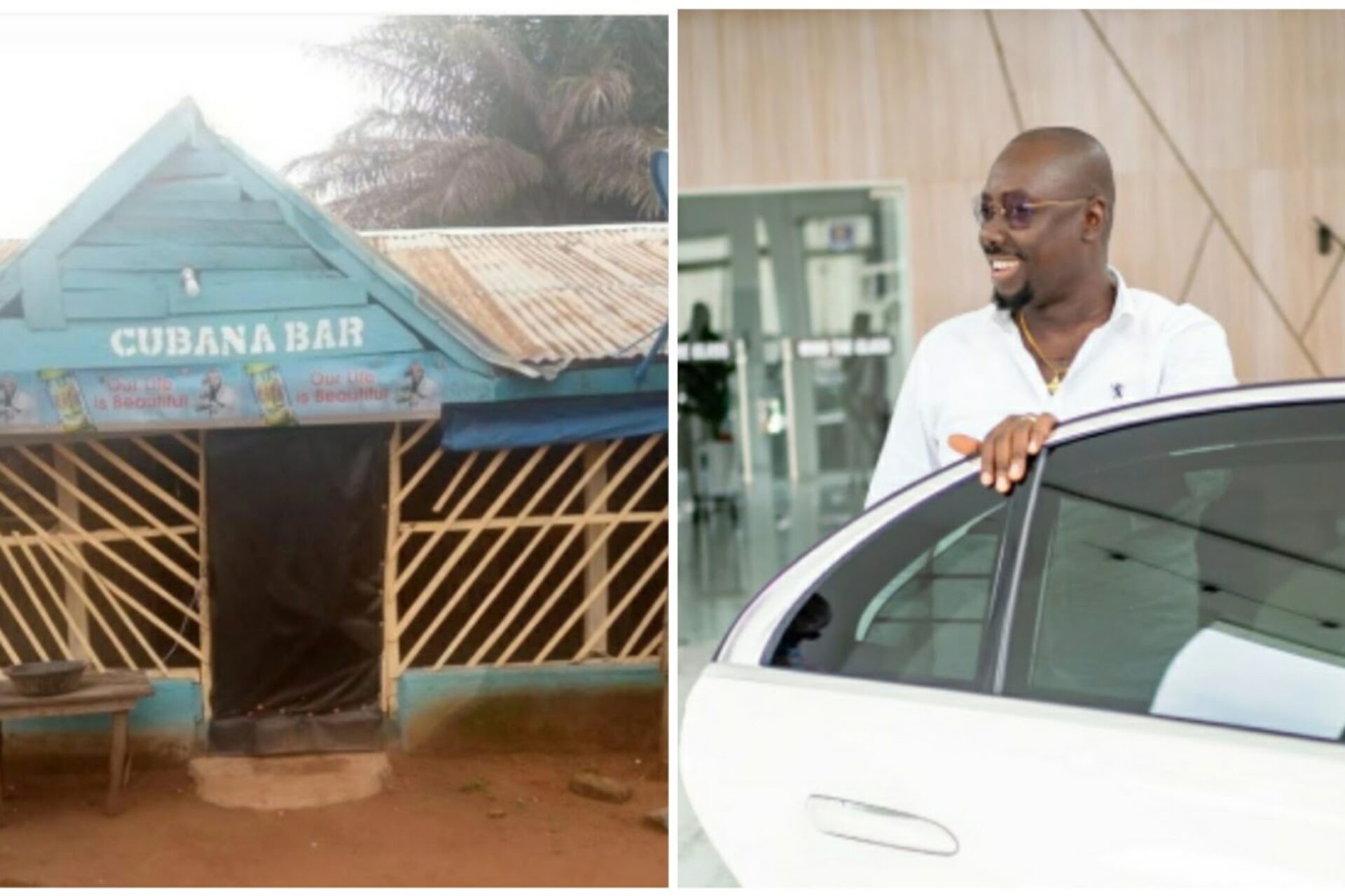 Obi Cubana Reacts to Photo of Local Bar Named After his Night Club | Daily Report Nigeria