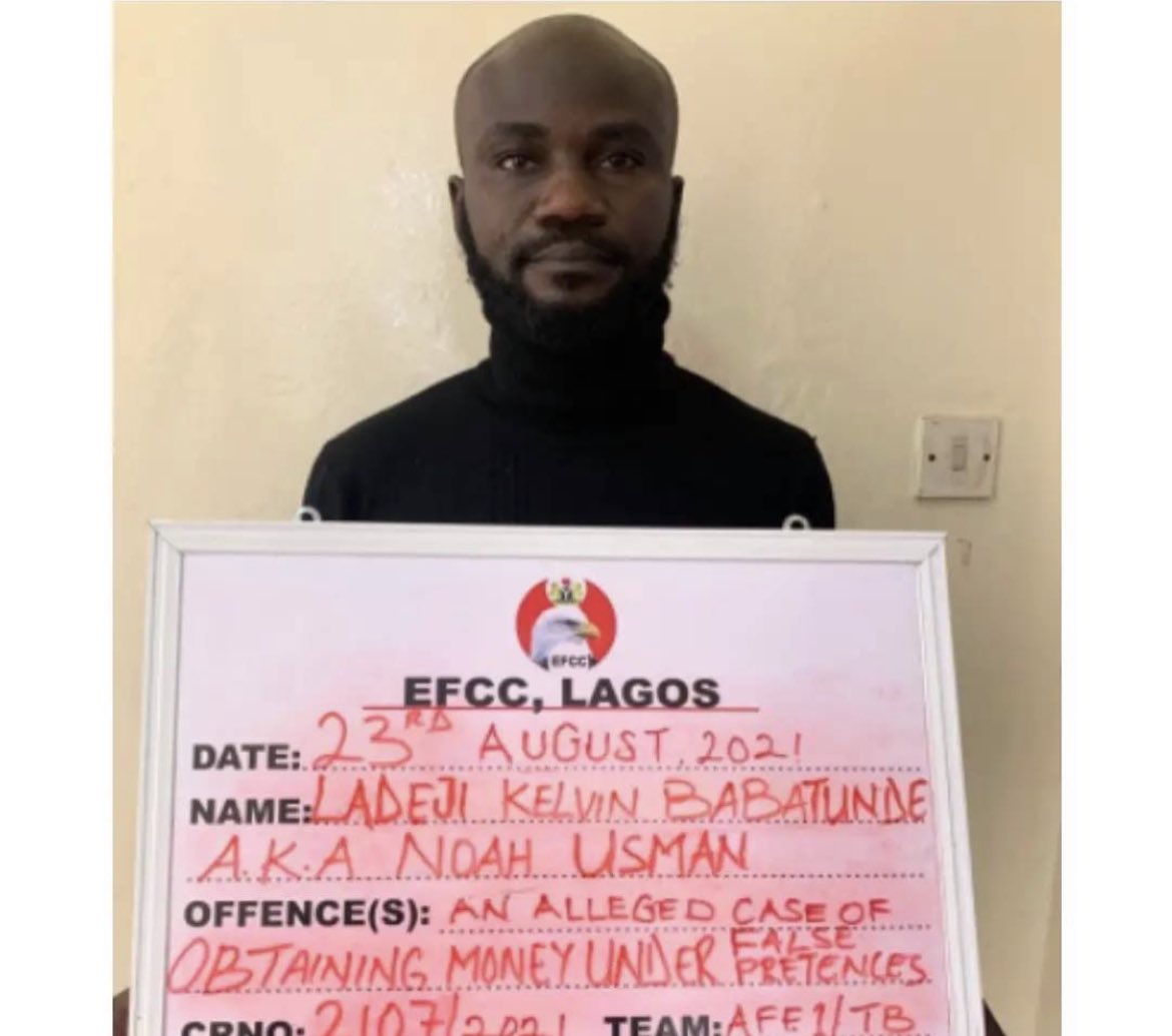 EFCC Arrests Imposter Who Duped Internet Frausters of ₦38m in Lagos | Daily Report Nigeria