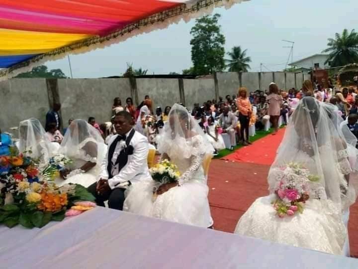 Man Marries Four Women at The Same Time [Photos] | Daily Report Nigeria