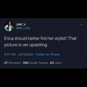 BBNaija S6: See Tweets of BBNaija JMK Trolling Wizkid, Erica, Tacha and Laycon | Daily Report Nigeria