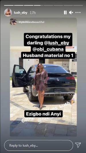 Obi Cubana Gifts Wife Mercedes Benz