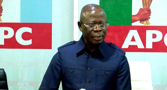 Oshiomole Speaks on Plots To Return As APC National Chairman | Daily Report Nigeria