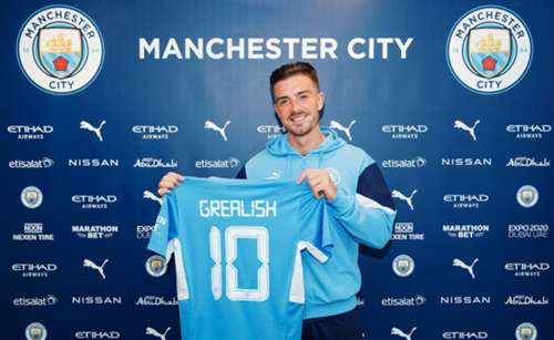 Jack Grealish joins Man City