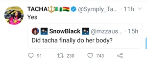 BBNaija Tacha Confirms That She Has Gone Undre the Knife