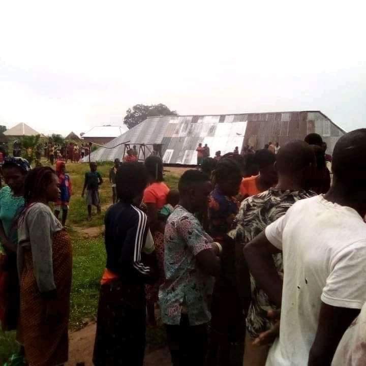 Two Die as Church Building Collapses During Service in Taraba (Photos) | Daily Report Nigeria