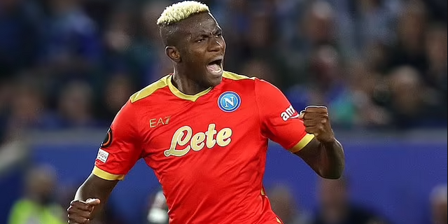 Europa League: Ndidi Sees Red, Osimhen Hits Brace as Napoli Holds Leicester | Daily Report Nigeria