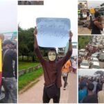 UNIBEN Students Protest Over Exorbitant Fees, Block Highways | Daily Report Nigeria