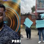 BBNaija S6: Fans of Pere Protest at Multichoice Office Over White Room Twist in Lagos | Daily Report Nigeria