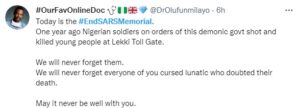 "We Will Never Forget 20/10/20,” Saraki, Joeboy, Others, Mark #LekkiMassacre | Daily Report Nigeria