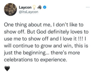 BBNaija: "I Dont Like to Show Off But God Loves to Use Me to Show Off" - Laycon | Daily Report Nigeria