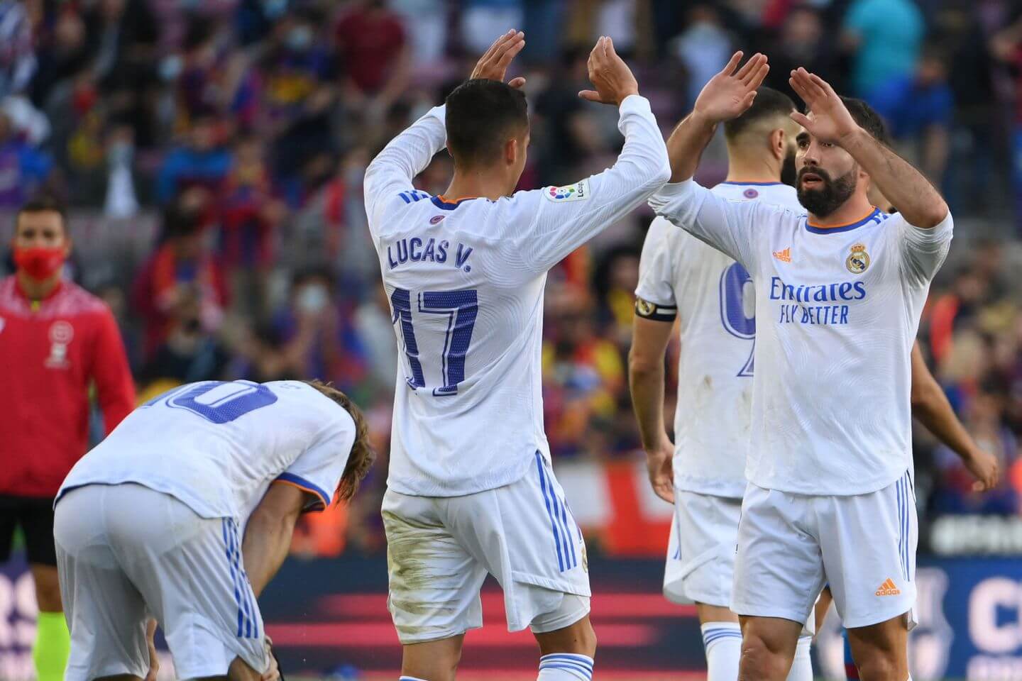 Real Madrid Beat Barca 2-1 in First El Clasico Without Messi, Ramos | Daily Report Nigeria