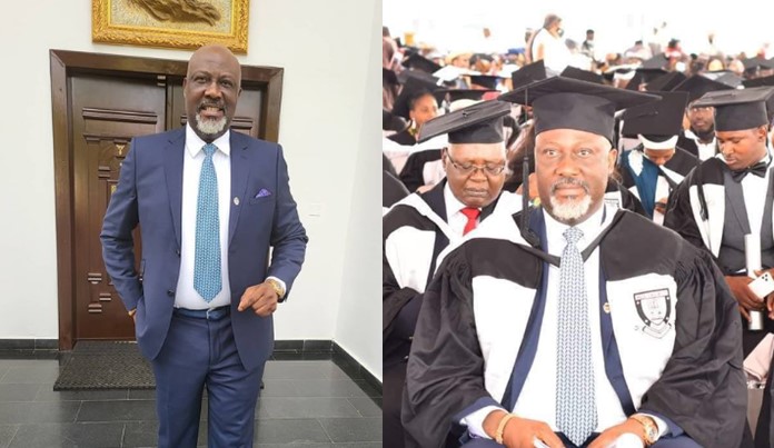 Ex Senator, Dino Melaye, Bags Law Degree [PHOTOS] | Daily Report Nigeria