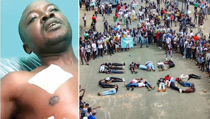 "I'll Join #EndSARS Protest Again, Despite Being Shot at By the Military" - Driver Says | Daily Report Nigeria